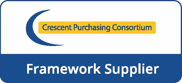 Crescent Purchasing Consortium (CPC) official framework supplier logo. Supporting education sectors in procuring safeguarding and pre-employment checks .
